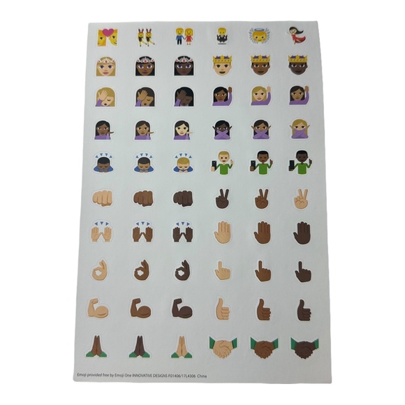 Innovative Designs Emoji Sticker Book Includes Puffy Stickers - Picture 4 of 7